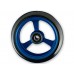 5 Inch Frogs Legs Aluminium Wheelchair Caster - Blue